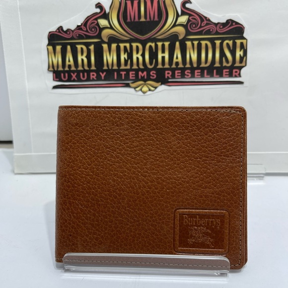 Burberry Other - Burberrys Mens Wallet in Brown Leather.